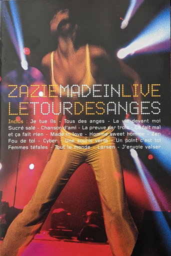 Movie poster for Zazie : Made in Live - Le Tour des anges (2001)