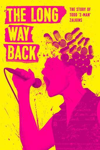 Movie poster for The Long Way Back: The Story of Todd Z-Man Zalkins (2017)