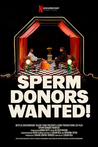 Movie poster for Sperm Donors Wanted! (2024)