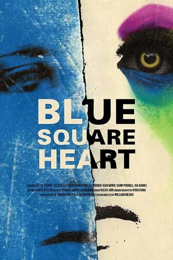 Movie poster for Blue Square Heart (2022)