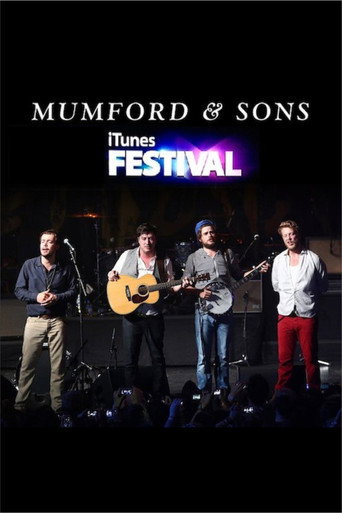 Movie poster for Mumford & Sons at iTunes Festival 2012 (2012)