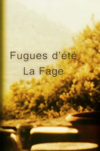 Movie poster for Fugues d'été : La Fage (1994)