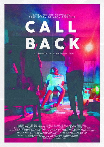 Movie poster for Callback (2017)