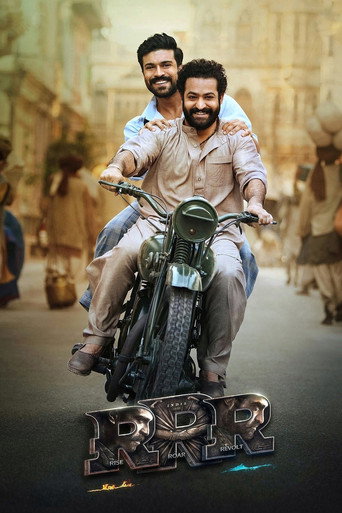Movie poster for RRR (2022)