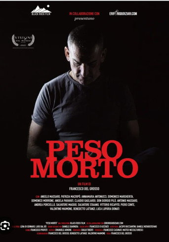 Movie poster for Peso morto (2022)