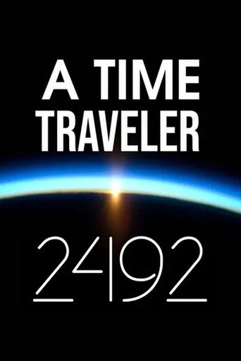 Movie poster for A Time Traveler: 2492 (2022)