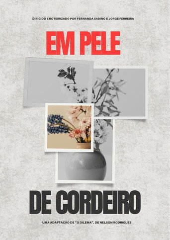 Movie poster for Em pele de cordeiro (2025)