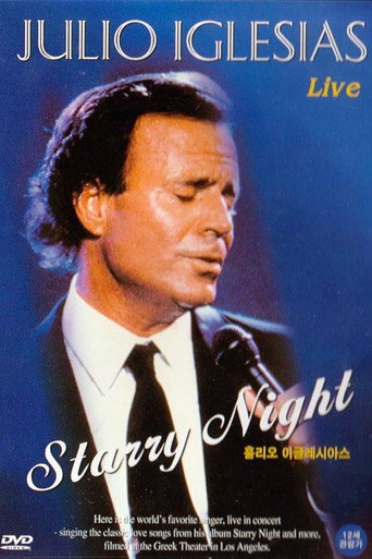 Movie poster for Julio Iglesias - Starry Night (1990)