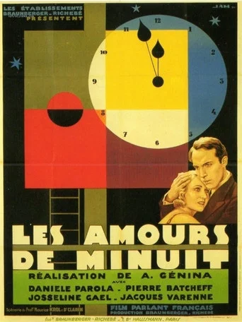 Movie poster for The Lovers of Midnight (1931)