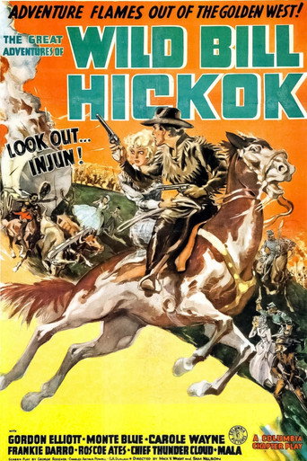 Movie poster for The Great Adventures of Wild Bill Hickok (1938)