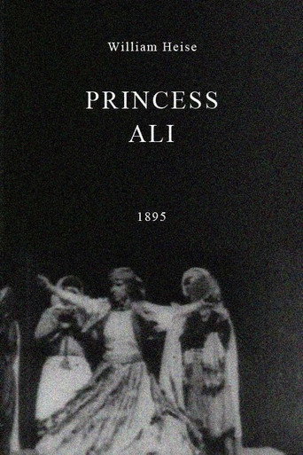 Movie poster for Princess Ali (1895)