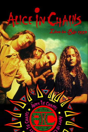 Movie poster for Alice in Chains: Hollywood Rock Festival 1993 (1993)