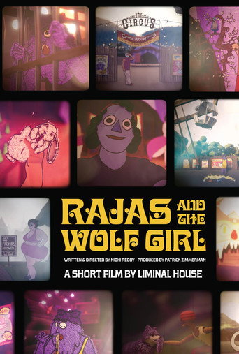 Movie poster for Rajas & the Wolf Girl (2025)