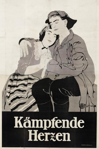 Movie poster for Kämpfende Herzen (1912)