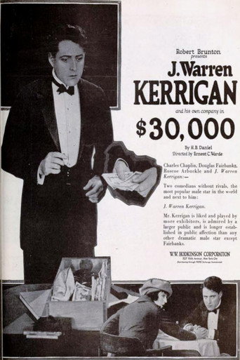 Movie poster for $30,000 (1920)