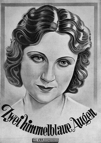 Movie poster for Zwei himmelblaue Augen (1932)