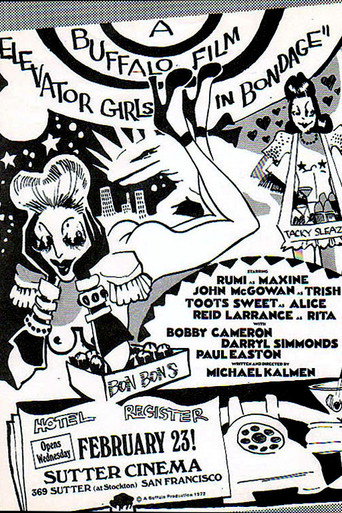Movie poster for Elevator Girls in Bondage (1972)