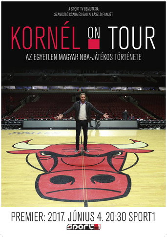 Movie poster for Kornél on Tour (2017)