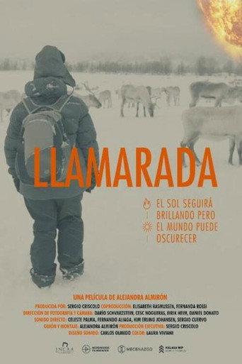 Movie poster for Llamarada