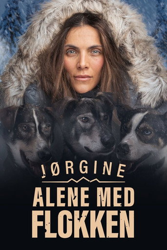 Series poster for Jørgine – Alene med Flokken (2023)
