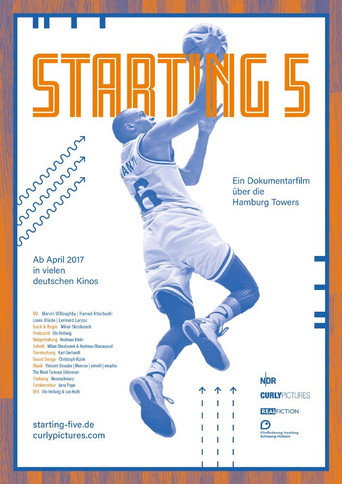 Movie poster for Starting 5 (2017)