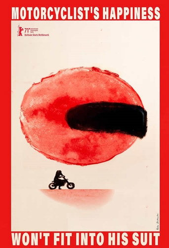 Movie poster for Motorcyclist's Happiness Won't Fit Into His Suit (2021)