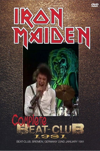 Movie poster for Iron Maiden: [1981] Beat Club Bremen (1981)