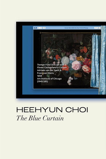 Movie poster for The Blue Curtain (2020)
