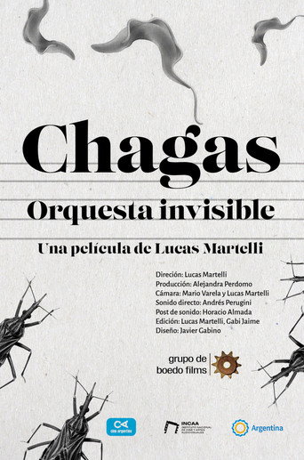 Movie poster for Chagas, orquesta invisible (2024)
