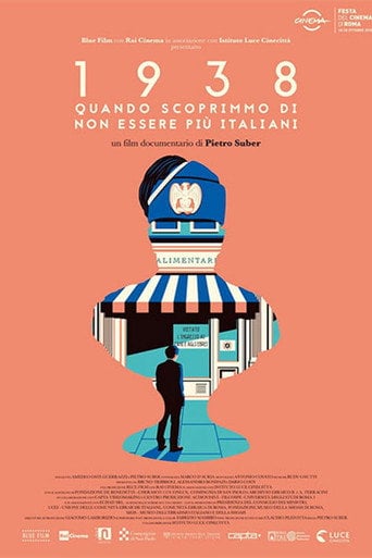 Movie poster for 1938 - Quando scoprimmo di non essere più italiani (2018)