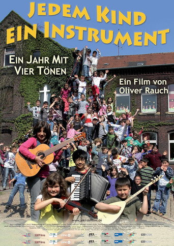 Movie poster for Jedem Kind ein Instrument - Ein Jahr mit vier Tönen (2010)