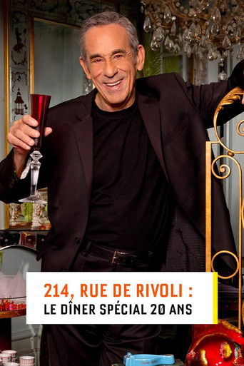 214, rue de Rivoli : Le dîner spécial 20 ans poster