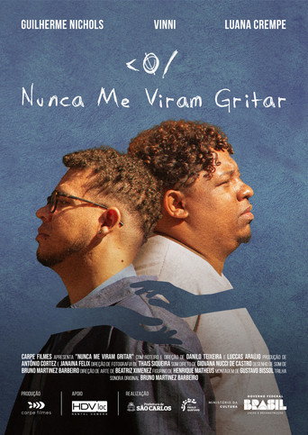 Movie poster for Nunca me Viram Gritar (2025)