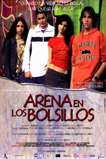 Arena en los bolsillos poster