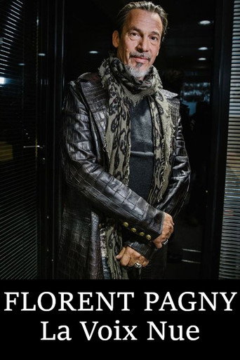 Movie poster for Florent Pagny, la voix nue (2021)