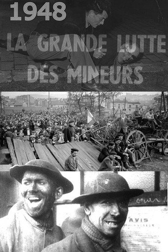 Movie poster for La Grande lutte des mineurs (1948)