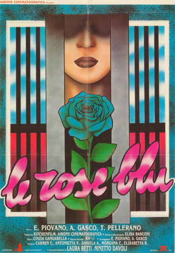 Le rose blu poster