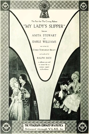 Movie poster for My Lady's Slipper (1916)
