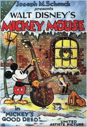 Movie poster for Mickey's Good Deed (1932)