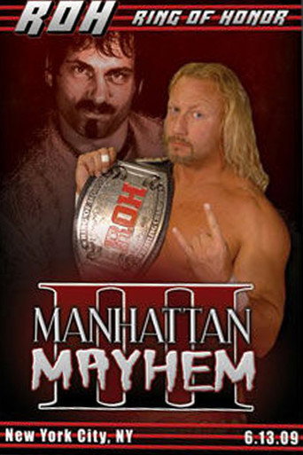 Movie poster for ROH: Manhattan Mayhem III (2009)