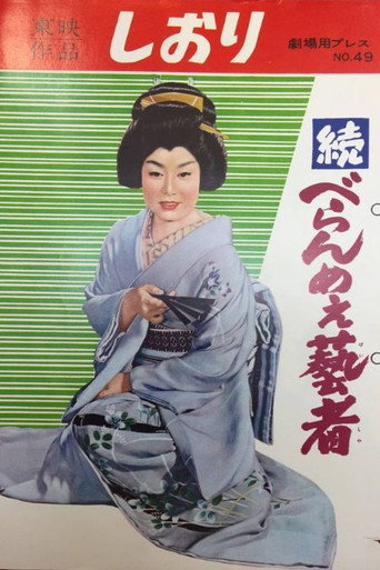 Movie poster for The Prickly Mouthed Geisha Part 2 (1960)
