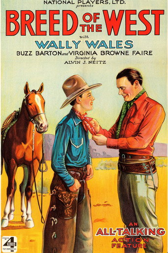 Movie poster for Breed of the West (1930)