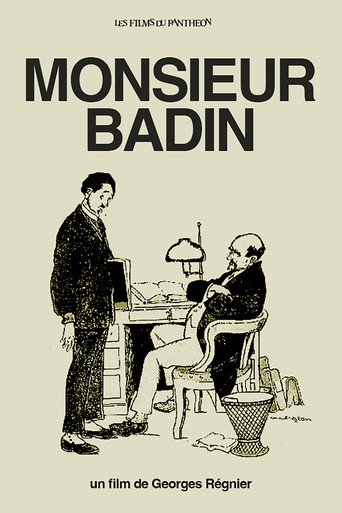 Monsieur Badin poster
