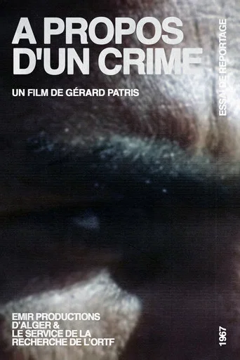 Movie poster for A Propos D'Un Crime (1967)