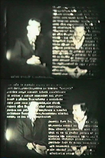 Movie poster for Dialogue with Ceauşescu (1978)