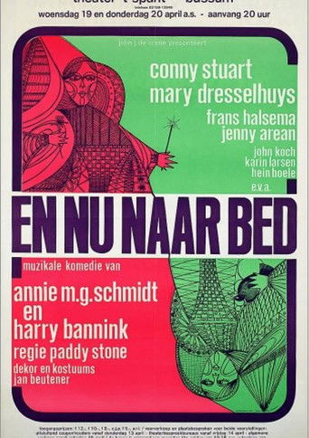 En nu naar bed poster
