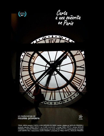Movie poster for Carta a una señorita en París (2024)