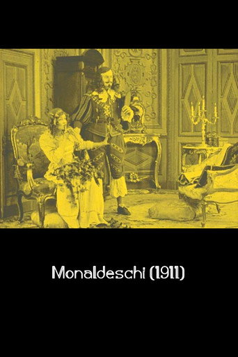 Movie poster for Monaldeschi (1911)