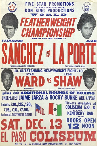 Movie poster for Salvador Sanchez vs. Juan Laporte (1980)
