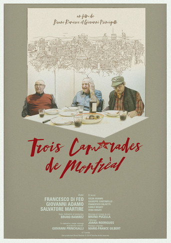 Movie poster for Three Comrades of Montréal (2019)